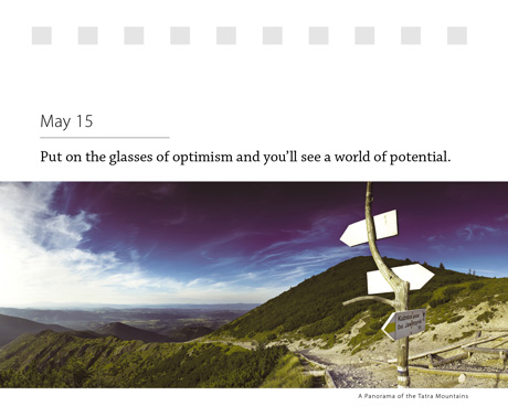Mottos for Success Calendar: May 15, Page 140 - Tatra Mountains